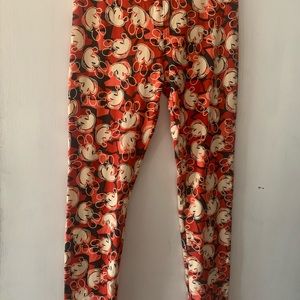 LulaRoe Disney Mickey Mouse’s leggings